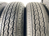 ブリヂストン K370 145/80R12 80/78N LT /　 FEID 4.0J+40 100-4穴 4本