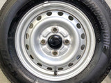 ブリヂストン K370 145/80R12 80/78N LT /スバル純正  4.0J+ 100-4穴 4本