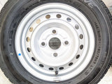 ダンロップ エナセーブ VAN01 145/80R12 80/78LT /　 A100 4.0J+ 100-4穴 4本