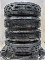 ダンロップ エナセーブ　VAN01 145/80R12 80/78N LT /スズキ純正 TOPY A10D 4.0J+ 100-4穴 4本