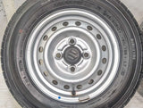 ダンロップ エナセーブ　VAN01 145/80R12 80/78N LT /スズキ純正 TOPY A10D 4.0J+ 100-4穴 4本