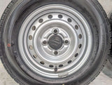 ダンロップ エナセーブ　VAN01 145/80R12 80/78N LT /スズキ純正 TOPY A10D 4.0J+ 100-4穴 4本