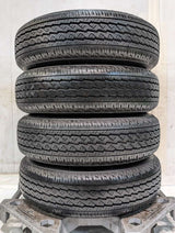 ブリヂストン K370 145/80R12 80/78N LT /日産純正  4.0J+ 100-4穴 4本