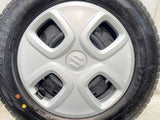 ダンロップ エナセーブ EC204 145/80R13  /スズキ純正  4.0J+ 100-4穴 4本