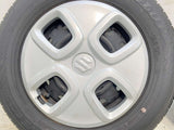 ダンロップ エナセーブ EC300 145/80R13  /スズキ純正  4.0J+ 100-4穴 4本