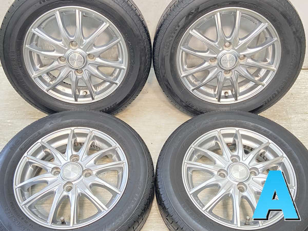 ブリヂストン ネクストリー 155/65R13  /　 LEBEN 4.0J+43 100-4穴 4本