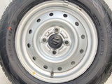 ダンロップ エナセーブ EC204 145/80R13  /スズキ純正  4.0J+ 100-4穴 4本