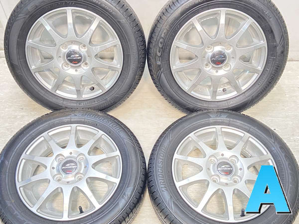 ブリヂストン エコピア NH200C 155/65R13  /　 SCHNEDER 4.0J+42 100-4穴 4本