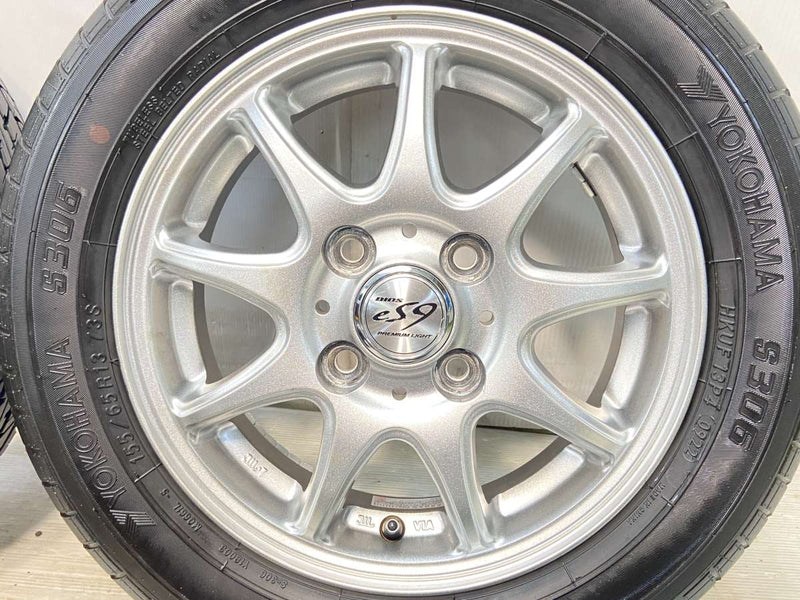 ヨコハマ S306 155/65R13 / DIOS ES9 4.0J+42 100-4穴 4本 – タイヤ