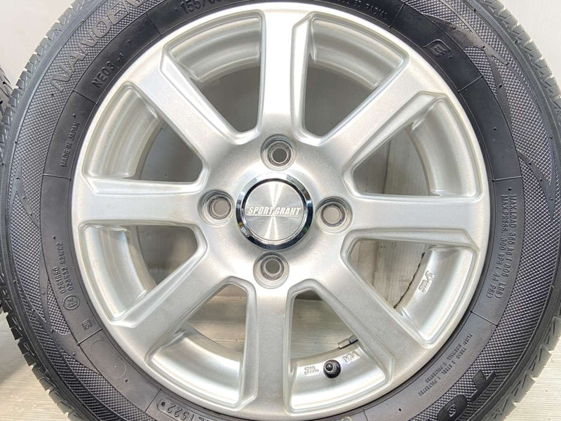 トーヨータイヤ ナノエナジー3 155/65R13  /　 SPORT GRAHT 4.0J+43 100-4穴 4本