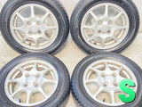 ヨコハマ S306 155/65R13  /三菱純正  4.0J+46 100-4穴 4本