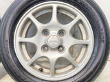 ヨコハマ S306 155/65R13  /三菱純正  4.0J+46 100-4穴 4本