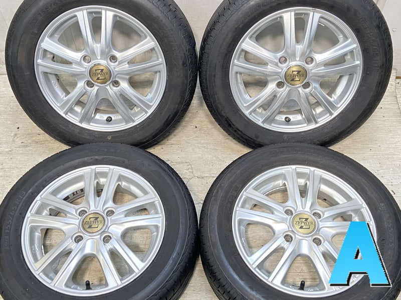 ブリヂストン ネクストリー 155/65R13  /　 ZEPHYR 4.0J+42 100-4穴 4本