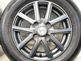 ブリヂストン ネクストリー 155/65R13  /　 ユーロ マジック 4.0J+43 100-4穴 4本