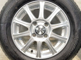 グッドイヤー エフィシェントハイブリット EG01 145/80R13  /　 ZELERNA 4.0J+43 100-4穴 4本