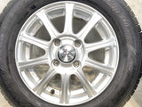 グッドイヤー エフィシェントハイブリット EG01 145/80R13  /　 ZELERNA 4.0J+43 100-4穴 4本