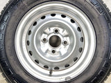 ミシュラン AGILIS3 165/80R13 90/88LT /日産純正  5.0J+ 100-4穴 4本