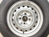 ブリヂストン RD-613 STEEL 165/80R13 90/88LT /日産純正  5.0J+ 100-4穴 4本