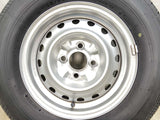 ブリヂストン RD-613 STEEL 165/80R13 90/88LT /日産純正  5.0J+ 100-4穴 4本