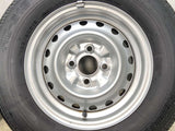 ブリヂストン RD-613 STEEL 165/80R13 90/88LT /日産純正  5.0J+ 100-4穴 4本