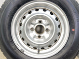 ダンロップ エナセーブ VAN01 165R13 6PR /日産純正  5.0J+ 100-4穴 4本