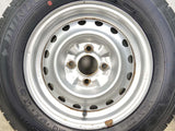ダンロップ エナセーブ VAN01 165R13 6PR /日産純正  5.0J+ 100-4穴 4本