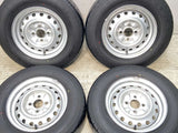ブリヂストン RD-613 STEEL 165/80R13 90/88LT /日産純正  5.0J+ 100-4穴 4本