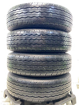 ブリヂストン RD-613 STEEL 165/80R13 90/88LT /日産純正  5.0J+ 100-4穴 4本