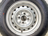 ダンロップ エナセーブ VAN01 165R13 6PR /日産純正  5.0J+ 100-4穴 4本