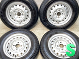 ヨコハマ ブルーアース-Van RY55 165/80R13 90/88LT /日産純正  5.0J+ 100-4穴 4本