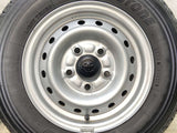 ブリヂストン V600 165R13 8PR /トヨタ純正  5.0J+ 114.3-5穴 4本