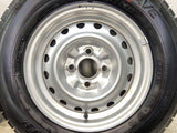ダンロップ エナセーブ VAN01 165R13 6PR /日産純正  5.0J+ 100-4穴 4本