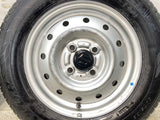 ダンロップ エナセーブ EC204 145/80R13  /スズキ純正  4.0J+ 100-4穴 4本