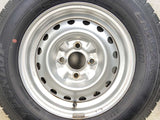 ダンロップ エナセーブ VAN01 165R13 6PR /日産純正  5.0J+ 100-4穴 4本