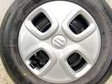 ブリヂストン ネクストリー 145/80R13  /スズキ純正  4.0J+ 100-4穴 4本