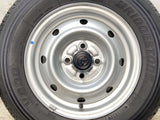 ブリヂストン V600 165R13 6PR /トヨタ純正  5.0J+ 100-4穴 4本