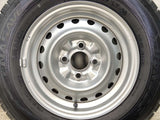 ダンロップ エナセーブ VAN01 165R13 6PR /日産純正  5.0J+ 100-4穴 4本