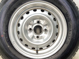 ダンロップ エナセーブ VAN01 165R13 6PR /日産純正  5.0J+ 100-4穴 4本