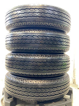 ブリヂストン V600 165R13 6PR /日産純正  5.0J+ 100-4穴 4本