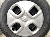 ダンロップ エナセーブ EC300 145/80R13  /スズキ純正  4.0J+ 100-4穴 4本