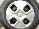 ブリヂストン ネクストリー 145/80R13  /スズキ純正  4.0J+ 100-4穴 4本