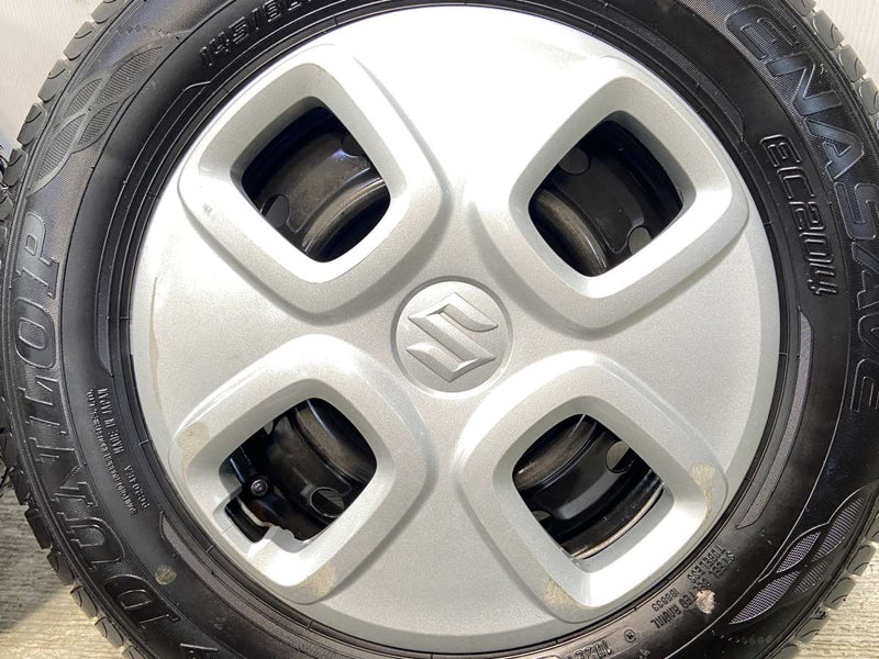 ダンロップ エナセーブ EC204 145/80R13  /スズキ純正  4.0J+ 100-4穴 4本