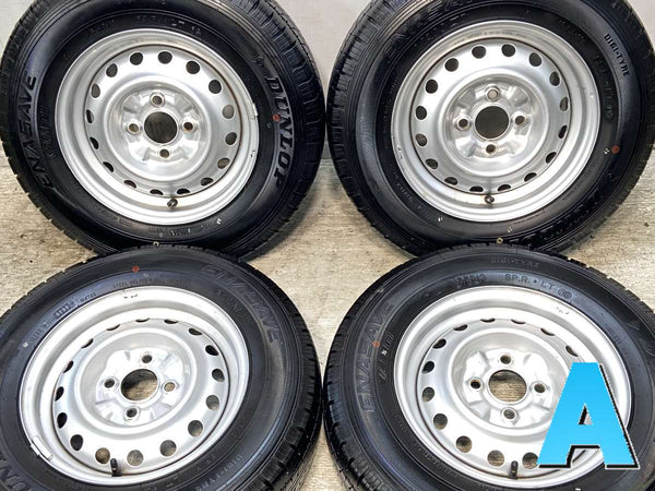 ダンロップ エナセーブ VAN01 165R13 6PR /日産純正  5.0J+ 100-4穴 4本