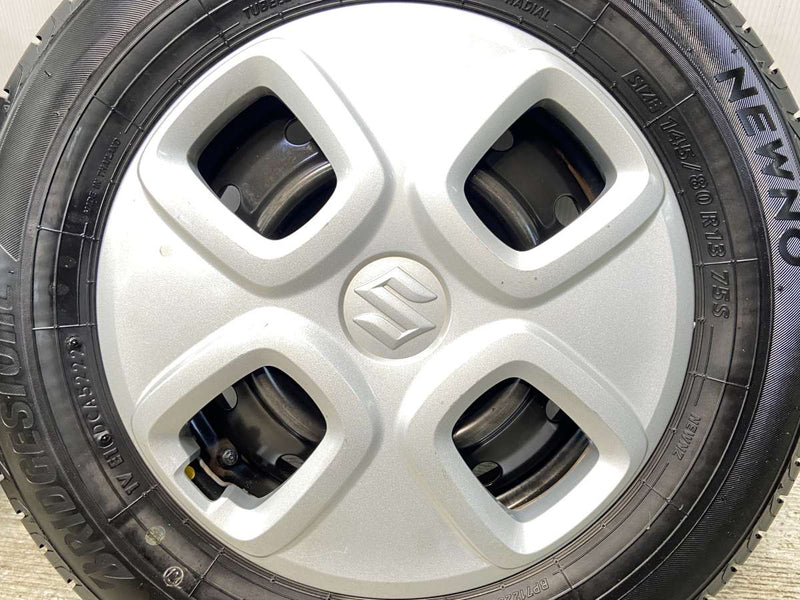ブリヂストン NEWNO 145/80R13  /スズキ純正  4.0J+ 100-4穴 4本