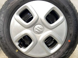 ダンロップ エナセーブ EC204 145/80R13  /スズキ純正  4.0J+ 100-4穴 4本