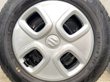 ダンロップ エナセーブ EC204 145/80R13  /スズキ純正  4.0J+ 100-4穴 4本