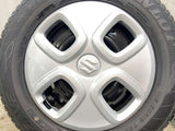 ダンロップ エナセーブ EC204 145/80R13  /スズキ純正  4.0J+ 100-4穴 4本