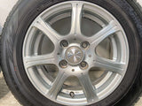 オートバックス Maxrun Efficia 155/80R13  /　 エクシーダー 5.0J+36 100-4穴 4本