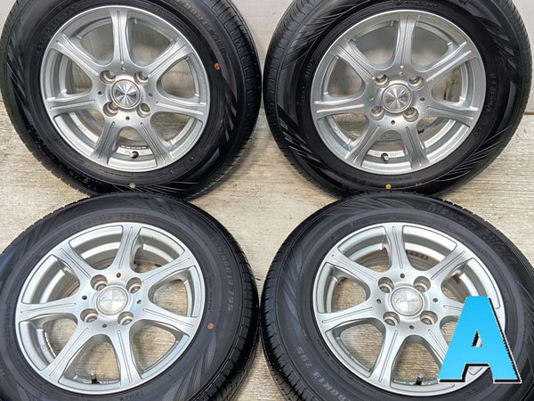 オートバックス Maxrun Efficia 155/80R13  /　 エクシーダー 5.0J+36 100-4穴 4本