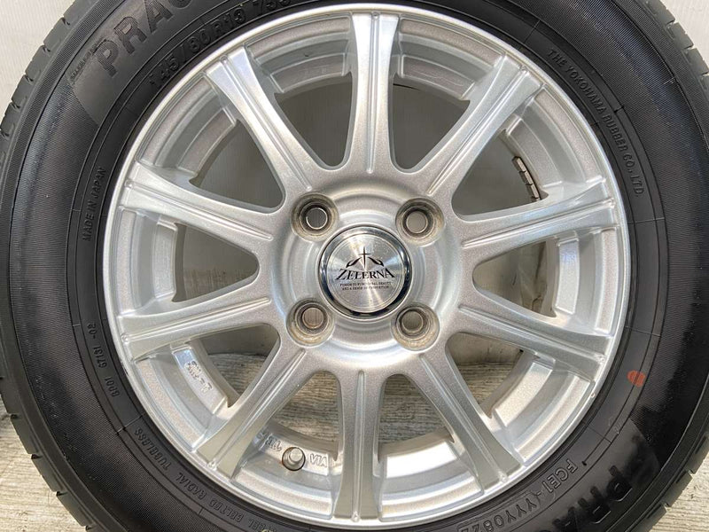 イエローハット PRACTIVA 145/80R13  /　 ZELERNA 4.0J+43 100-4穴 4本